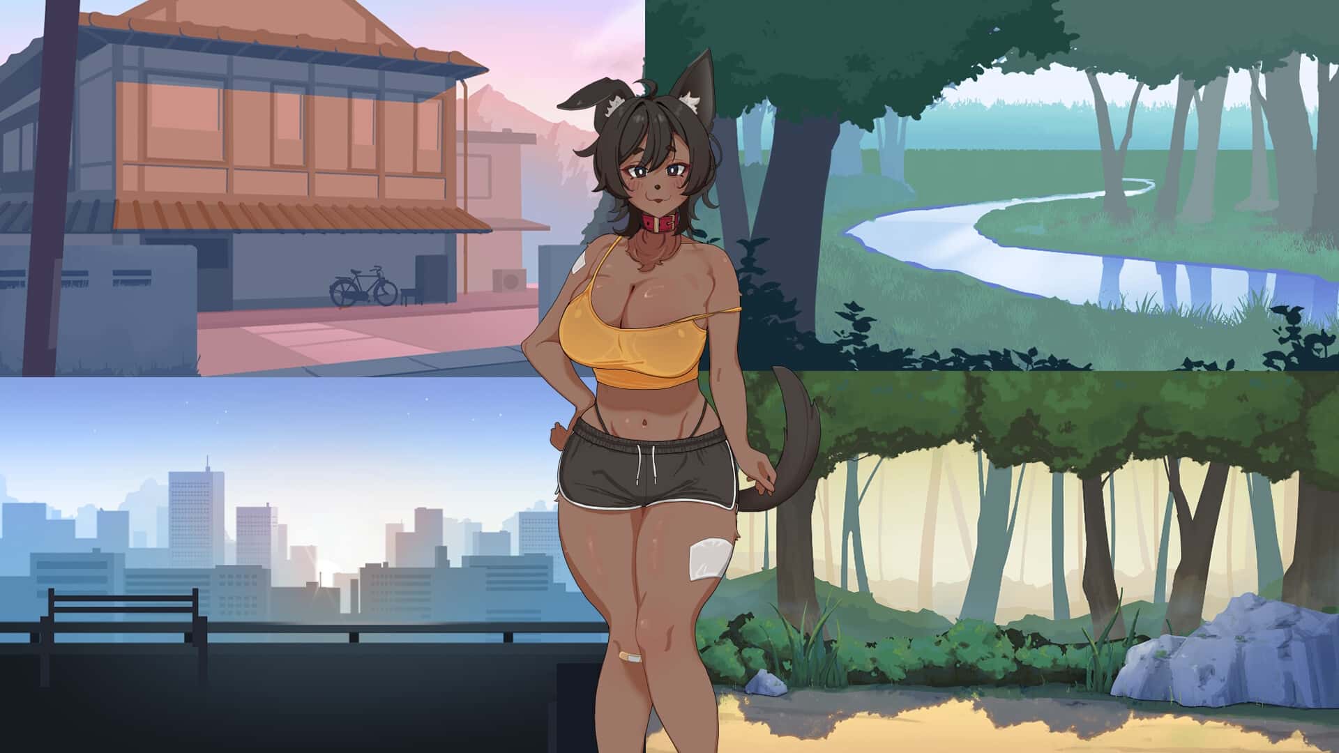 与乡下神秘姐姐的爱！！~与犬型兽人的故事~背景